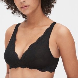 NEW - GAP Black Lace Blunge Bralette Sz. S and L